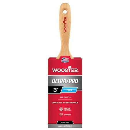 Wooster 3" Wall Firm, Nylon/Polyester Bristle, Paint Brush 4173